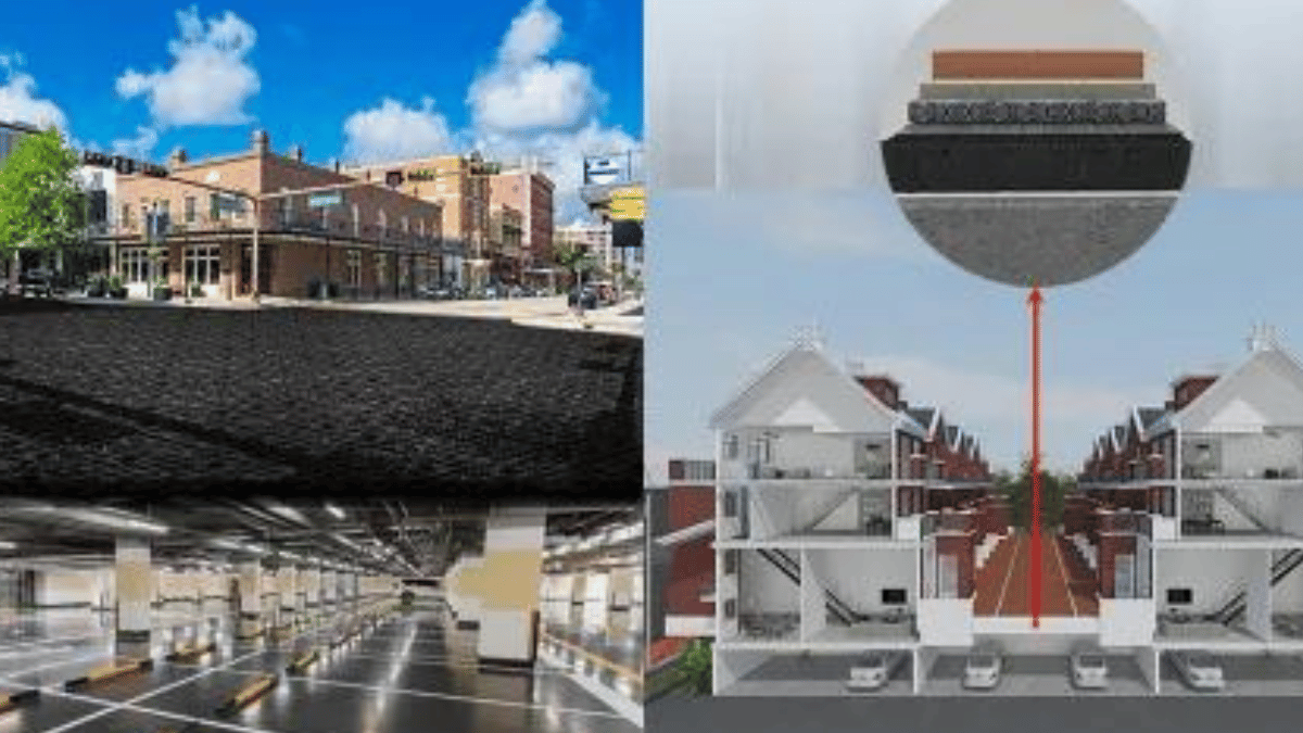 Unique and Creative Stormwater Drainage Design for Garage Roof