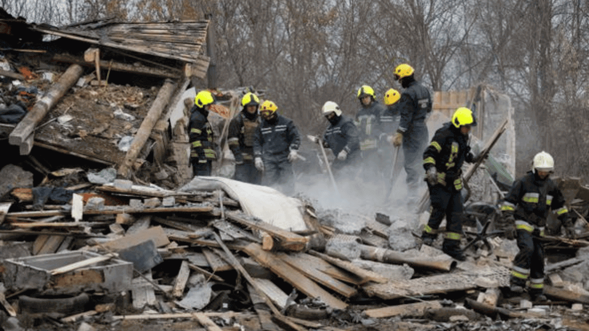 Russia fires barrage of missiles, Ukraine condemns ‘senseless barbarism’