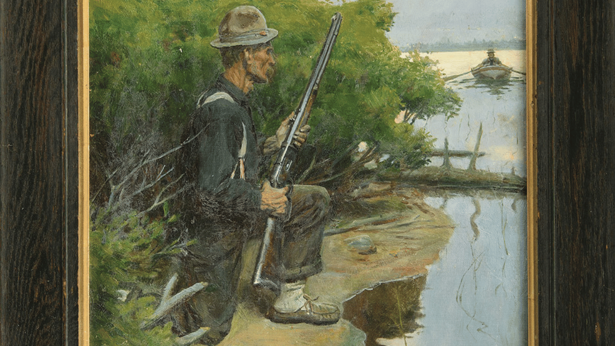 AMERICAN OUTDOOR ARTIST PHILIP R. GOODWIN’S “HONEST WOODS” TO AUCTION THIS DECEMBER