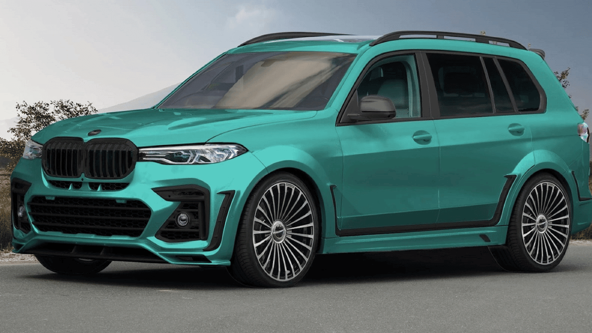 Mean and green’: Mansory overhauls the 2023 BMW X7 in new teaser images