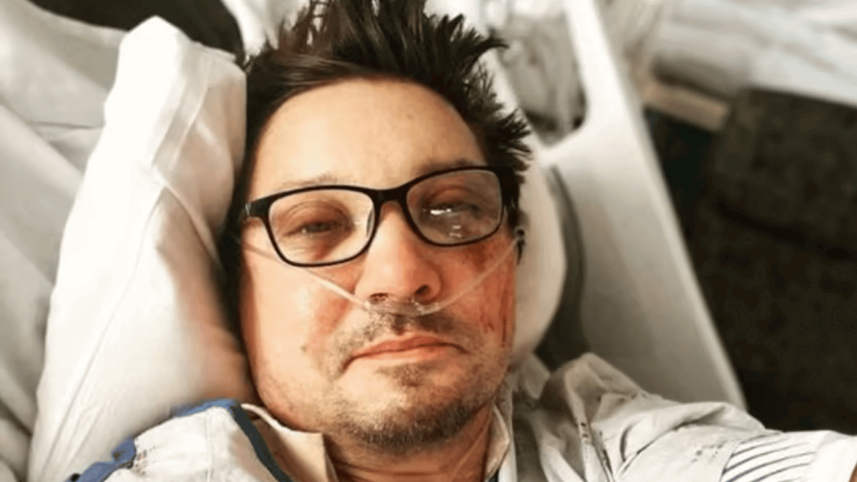 Jeremy Renner, Marvel’s Hawkeye, posts first selfie after snow plow accident