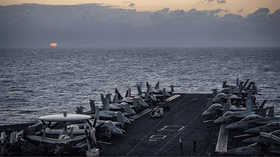 CARRIER STRIKE GROUP OPERATES IN SOUTH CHINA SEA